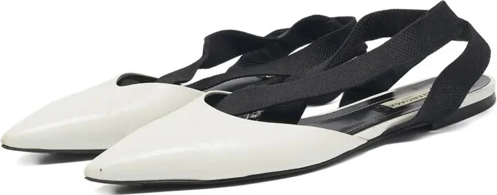 Pointed Slingback Flat Pumps - Image 4