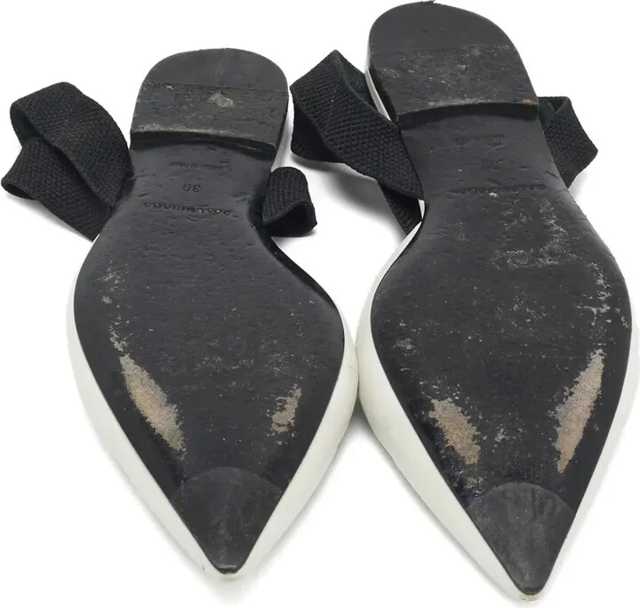 Pointed Slingback Flat Pumps - Image 5