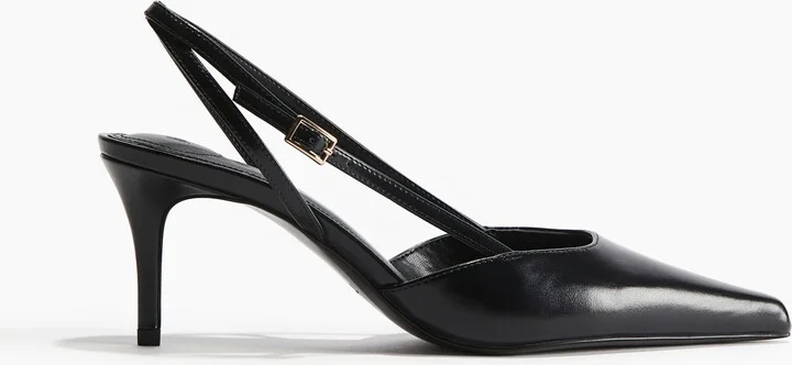 Pointed Slingback Pumps