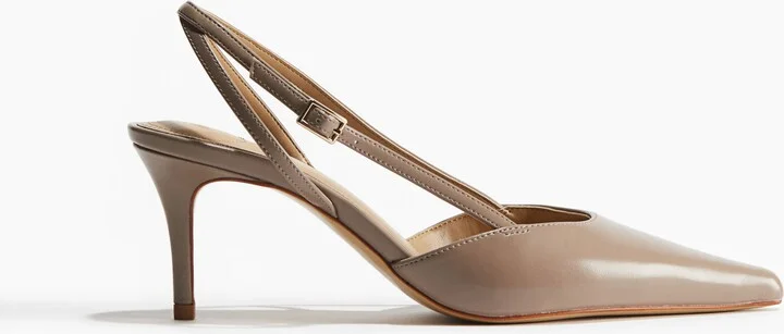 Pointed Slingback Pumps