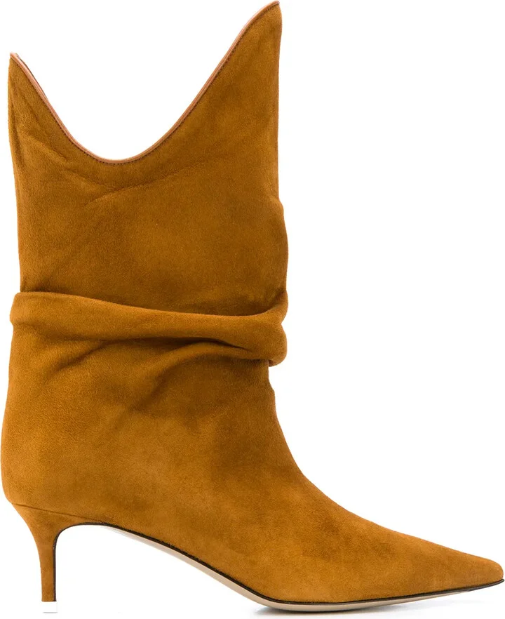 Pointed Slouched Boots