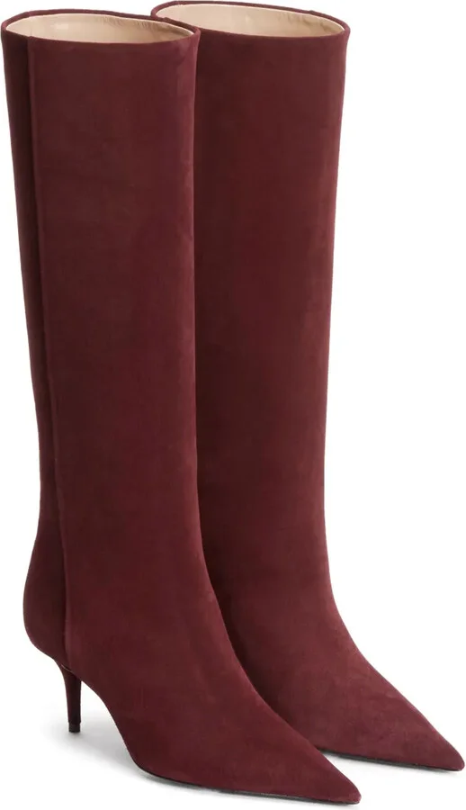 Pointed Suede Boots - Image 2