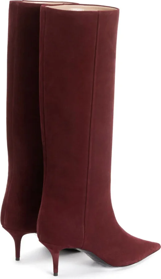 Pointed Suede Boots - Image 3