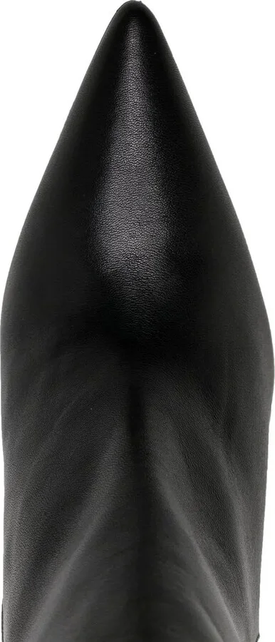 Pointed-Toe 100mm Wedge Boots - Image 4