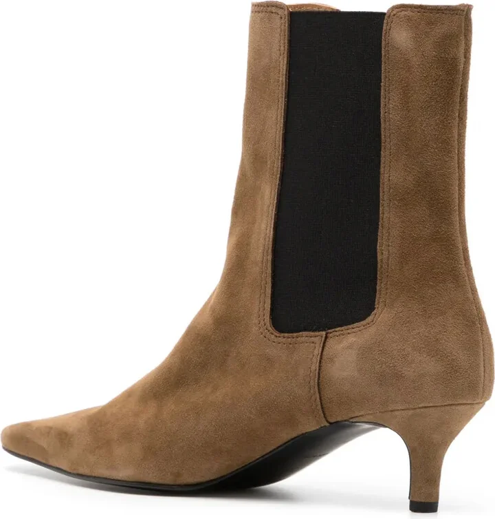 Pointed-Toe 45mm Suede Boots - Image 3