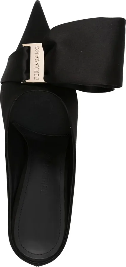 Pointed-Toe 90mm Leather Mules - Image 4