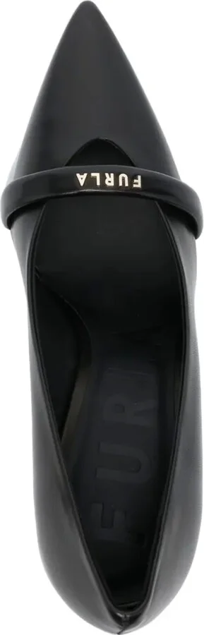 Pointed-Toe 95mm Leather Pumps - Image 4