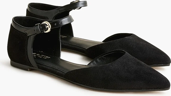 Pointed-toe ankle-strap flats - Image 2