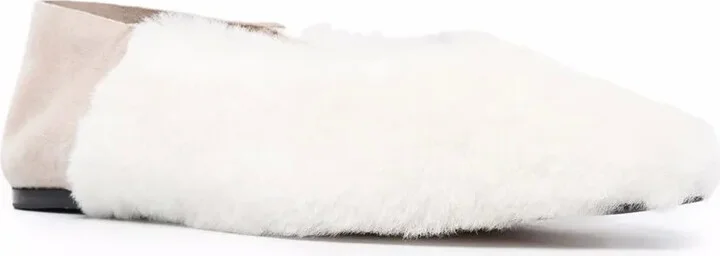 Pointed-Toe Babouche Fur Slippers - Image 2