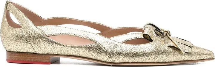 Pointed Toe Ballerina Pumps