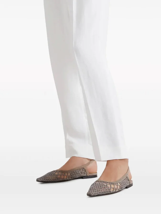 Pointed-Toe Ballerina Shoes - Image 5