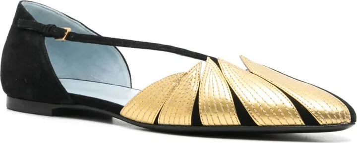 Pointed-Toe Ballet Flats - Image 2