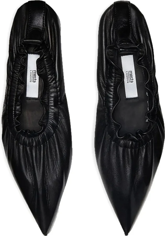 Pointed-Toe Ballet Flats - Image 2