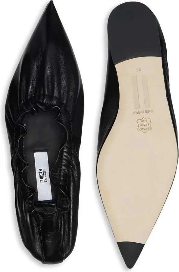 Pointed-Toe Ballet Flats - Image 3