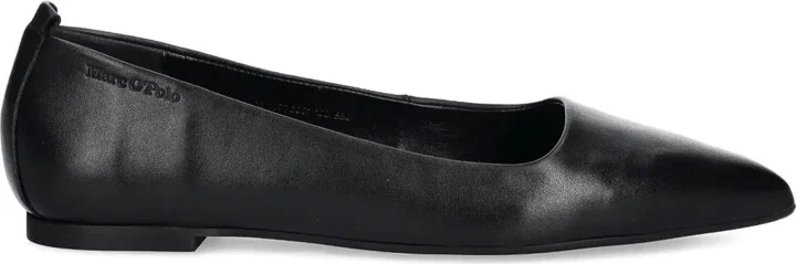 Pointed-Toe Ballet Flats