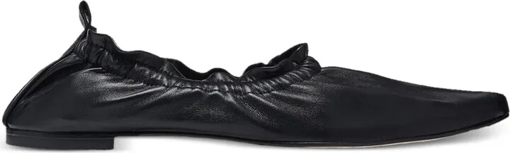 Pointed-Toe Ballet Flats