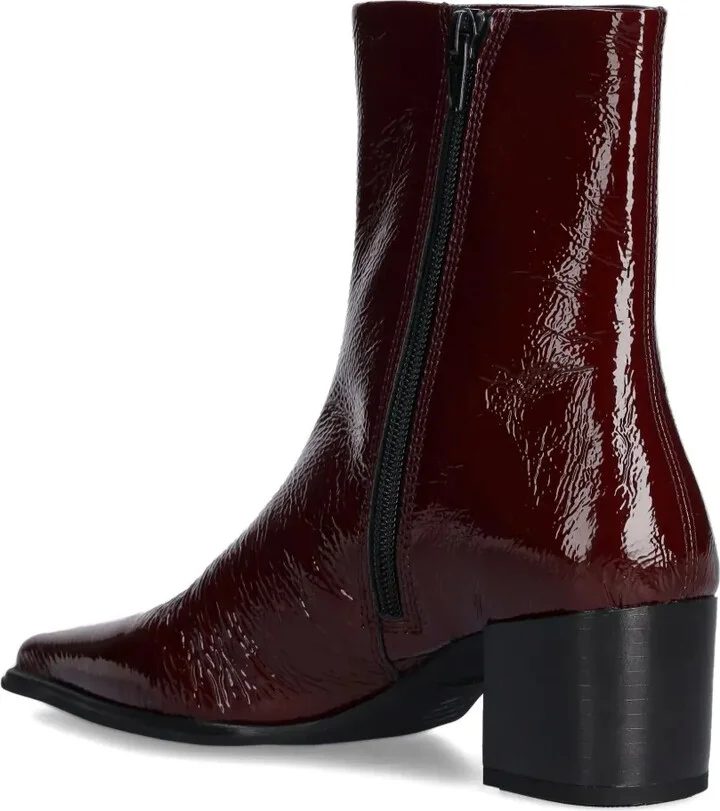 Pointed-Toe Block-Heel Ankle Boots - Image 3