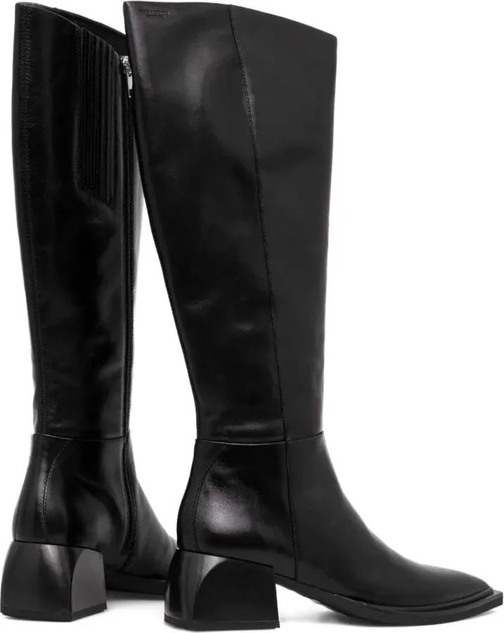 Pointed-Toe Block-Heel Boots - Image 3