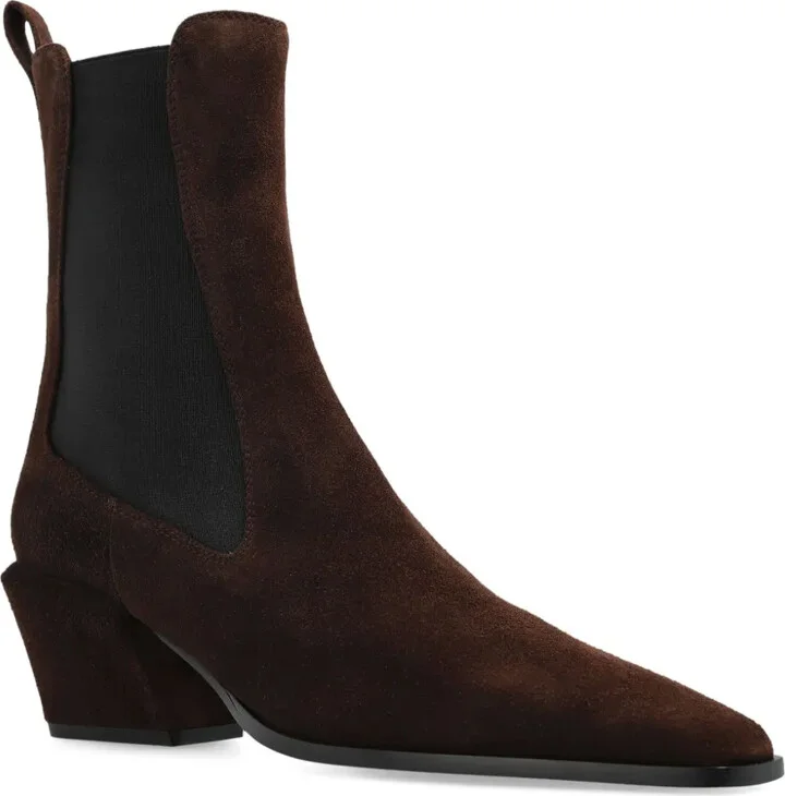 Pointed-Toe Block-Heel Boots - Image 2