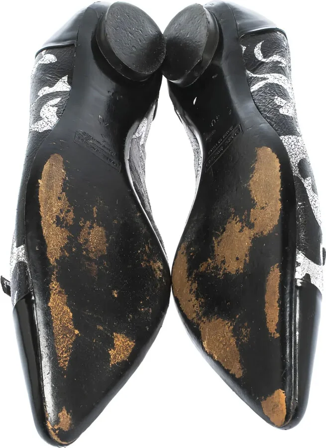 Pointed-Toe Bow-Detail Ballet Flats - Image 4