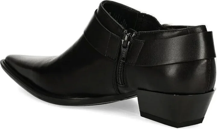 Pointed-Toe Buckle Boots - Image 2