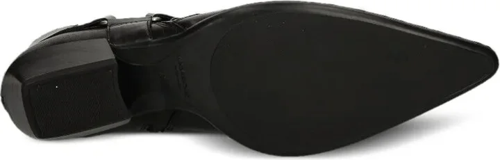 Pointed-Toe Buckle Boots - Image 4