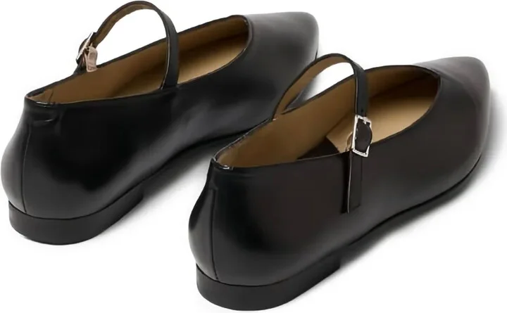 Pointed-Toe Buckle-Strap Flats - Image 2
