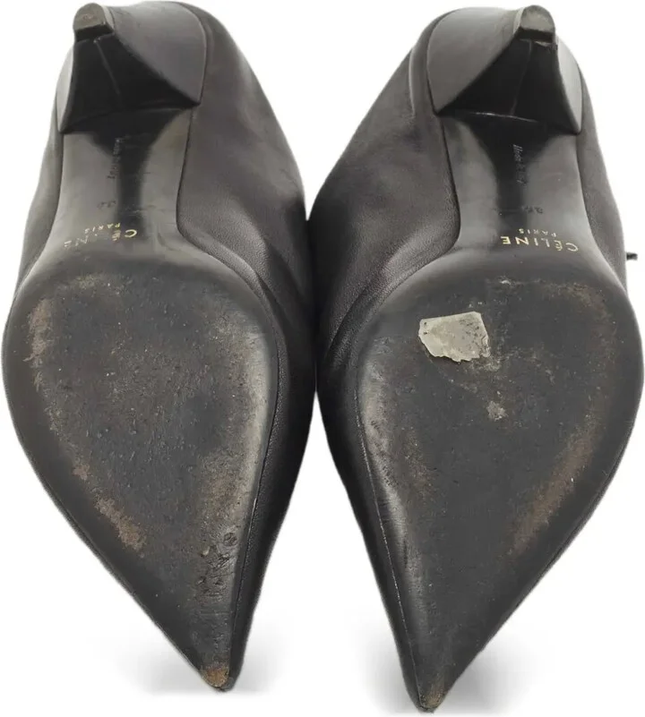 Pointed-Toe Buckled Leather Ankle Boots - Image 5
