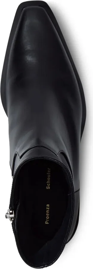 Pointed-Toe Calf-Leather Boots - Image 2