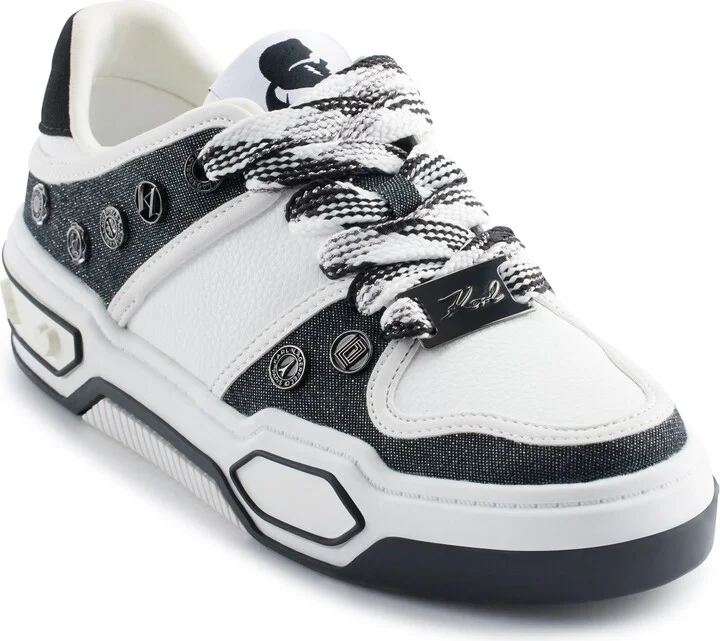 Black/ Bright White