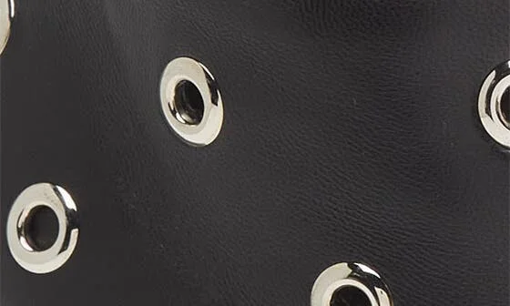 Pointed Toe Grommet Bootie - Image 7