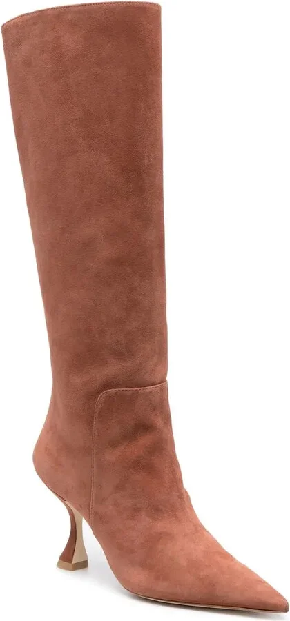 Pointed-Toe High-Heel Boots - Image 2