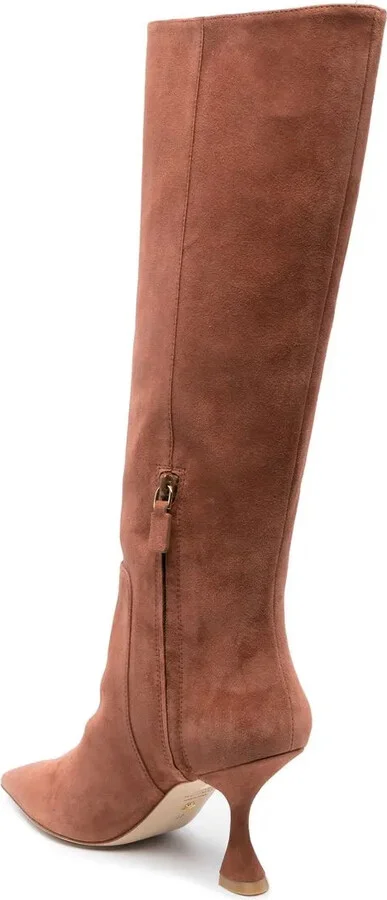 Pointed-Toe High-Heel Boots - Image 3