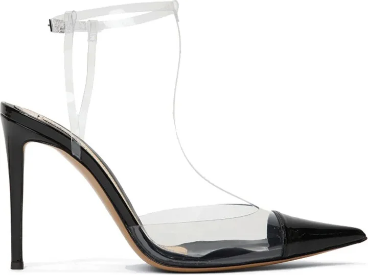 Pointed-Toe High-Heel Pumps