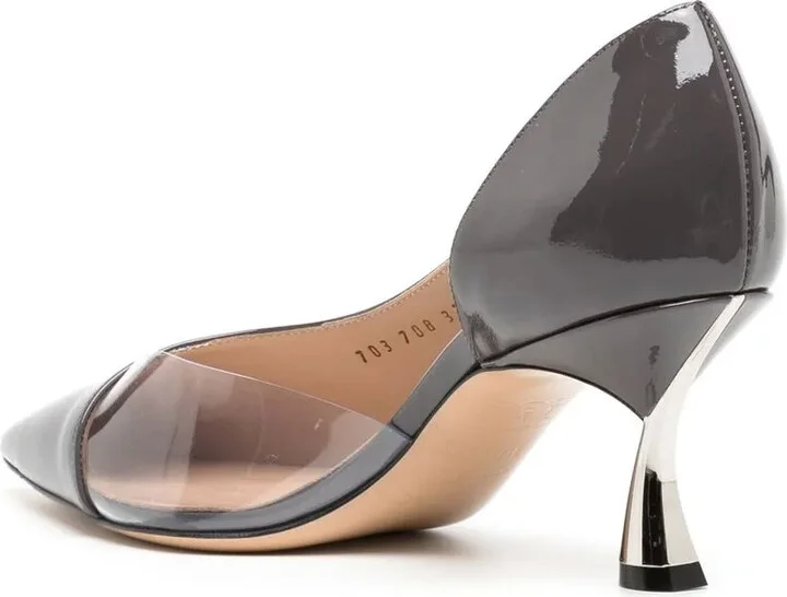Pointed-Toe High-Shine Finish Pumps - Image 3