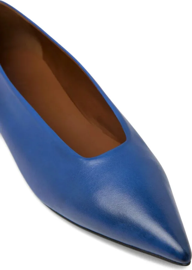 Pointed-Toe Kitten-Heel Pumps - Image 4