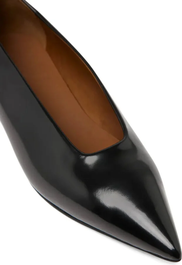 Pointed-Toe Kitten-Heel Pumps - Image 4
