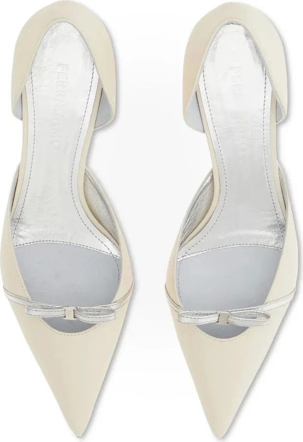 Pointed-Toe Kitten Pumps - Image 4