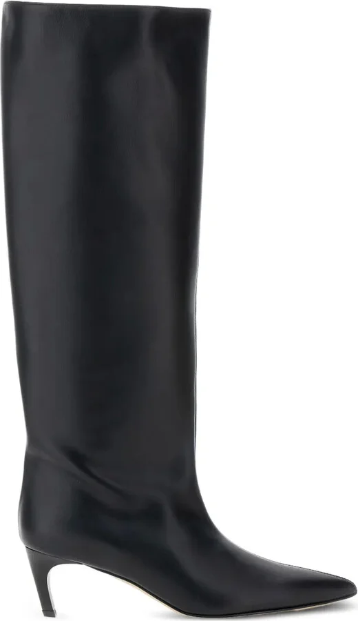 Pointed-Toe Knee-High Boots - Image 4