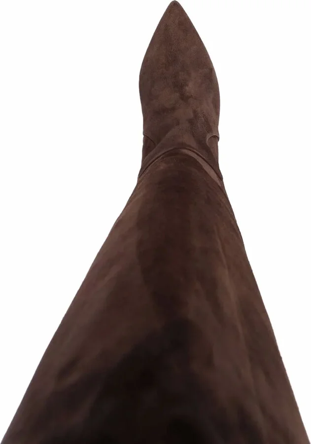 Pointed-Toe Knee-High Boots - Image 4