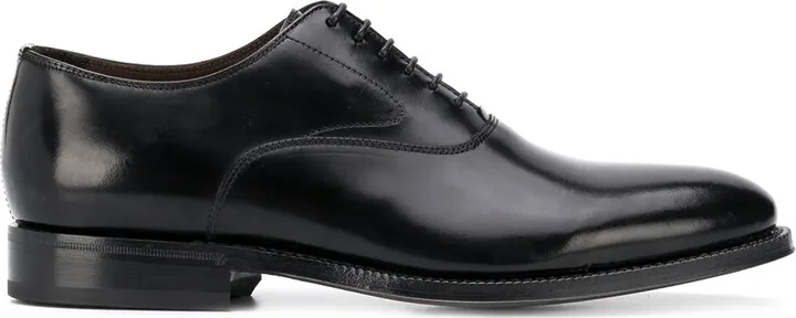 pointed toe lace-up Oxford shoes