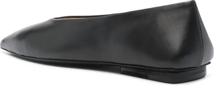 Pointed-Toe Leather Ballerinas - Image 3