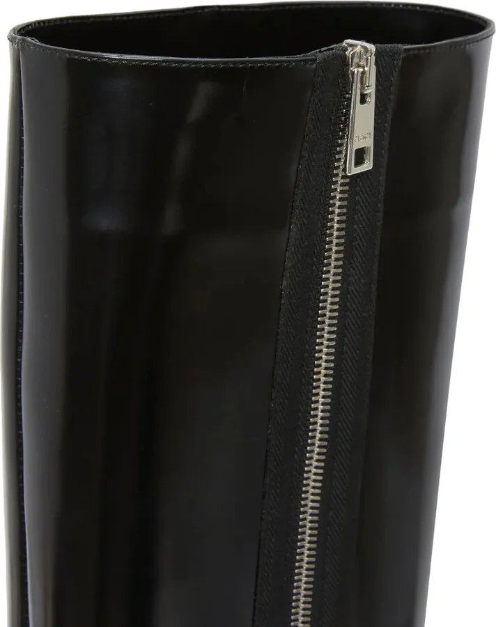 Pointed-Toe Leather Boots - Image 4