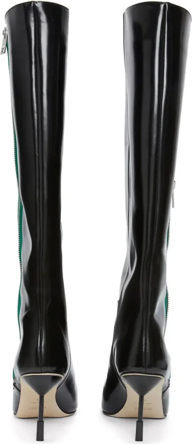Pointed-Toe Leather Boots - Image 3
