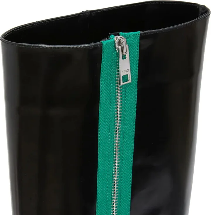 Pointed-Toe Leather Boots - Image 4