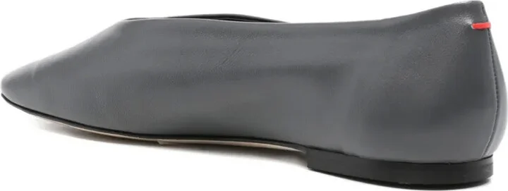 Pointed-Toe Leather Flats - Image 3