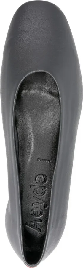 Pointed-Toe Leather Flats - Image 4