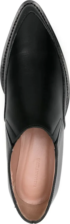Pointed-Toe Leather Loafers - Image 4
