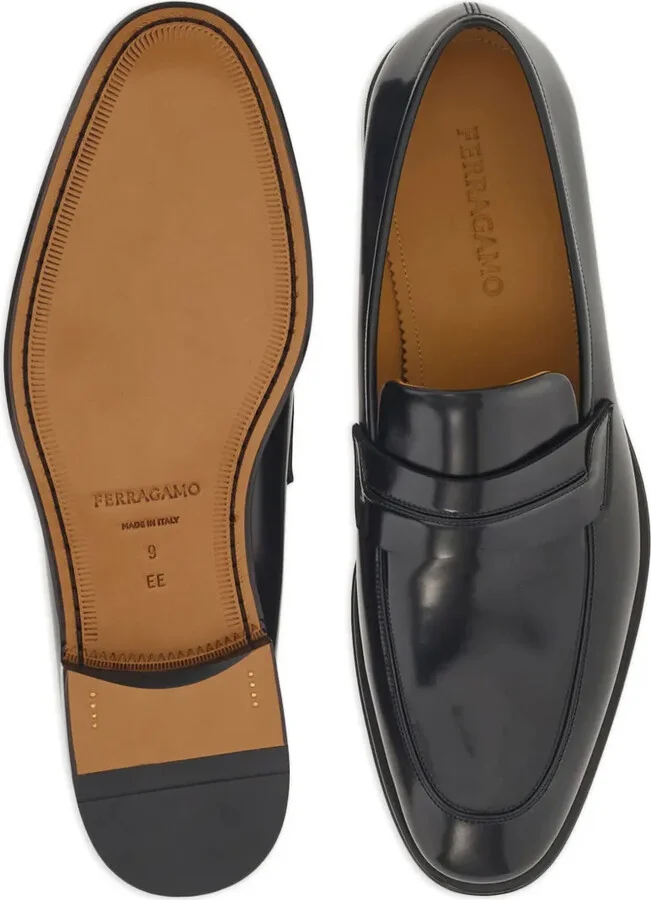 Pointed-Toe Leather Loafers - Image 5