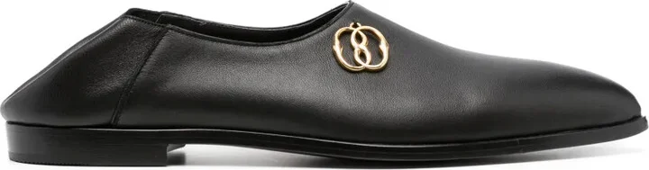 Pointed-Toe Leather Loafers - Image 5